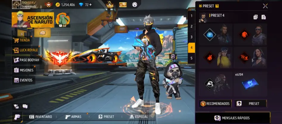 Combo de Personajes Recomendado