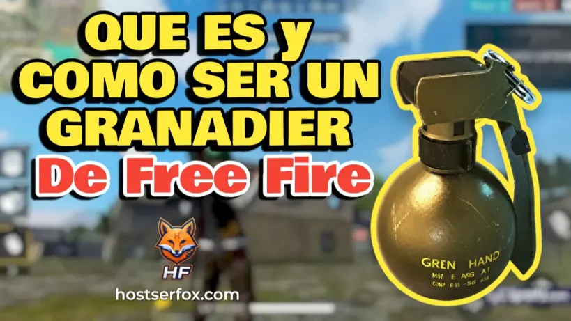 GRANADIER, free fire, como ser un GRANADIER, que es un GRANADIER